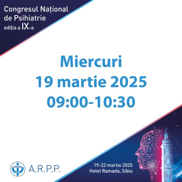 Miercuri, 19 martie 2025, 09:00-10:30